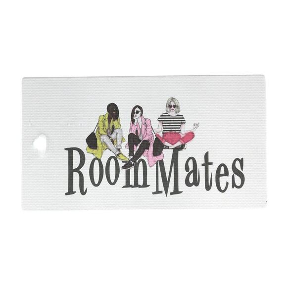 RoomMates MultiColor Sleeveless Halter Top - Women's Size Medium - Summer Chic - Picture 4 of 4